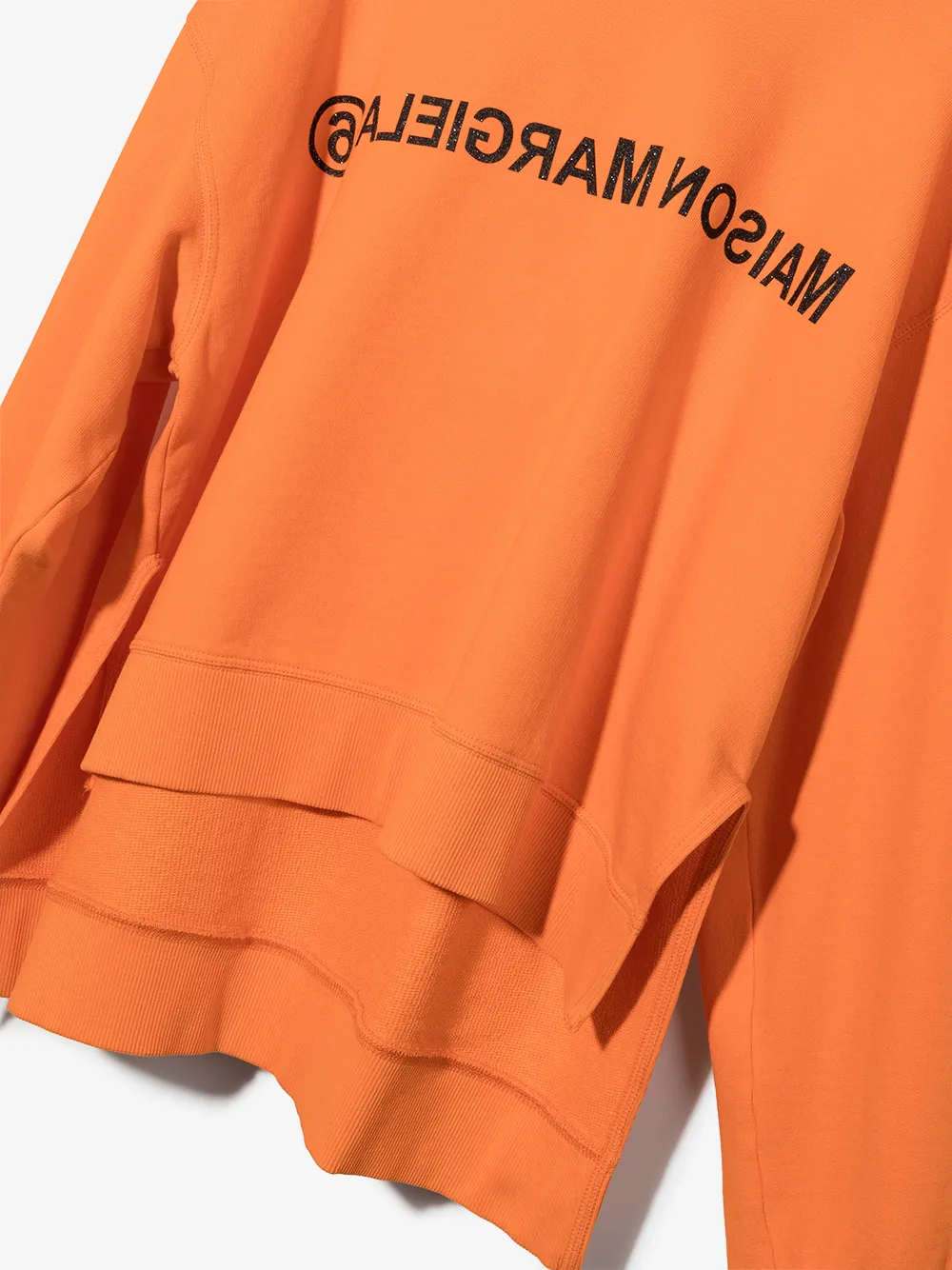 фото Mm6 maison margiela kids многослойное худи с логотипом