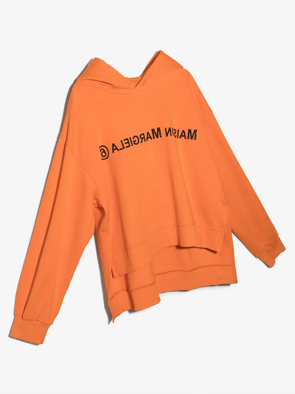 фото Mm6 maison margiela kids многослойное худи с логотипом