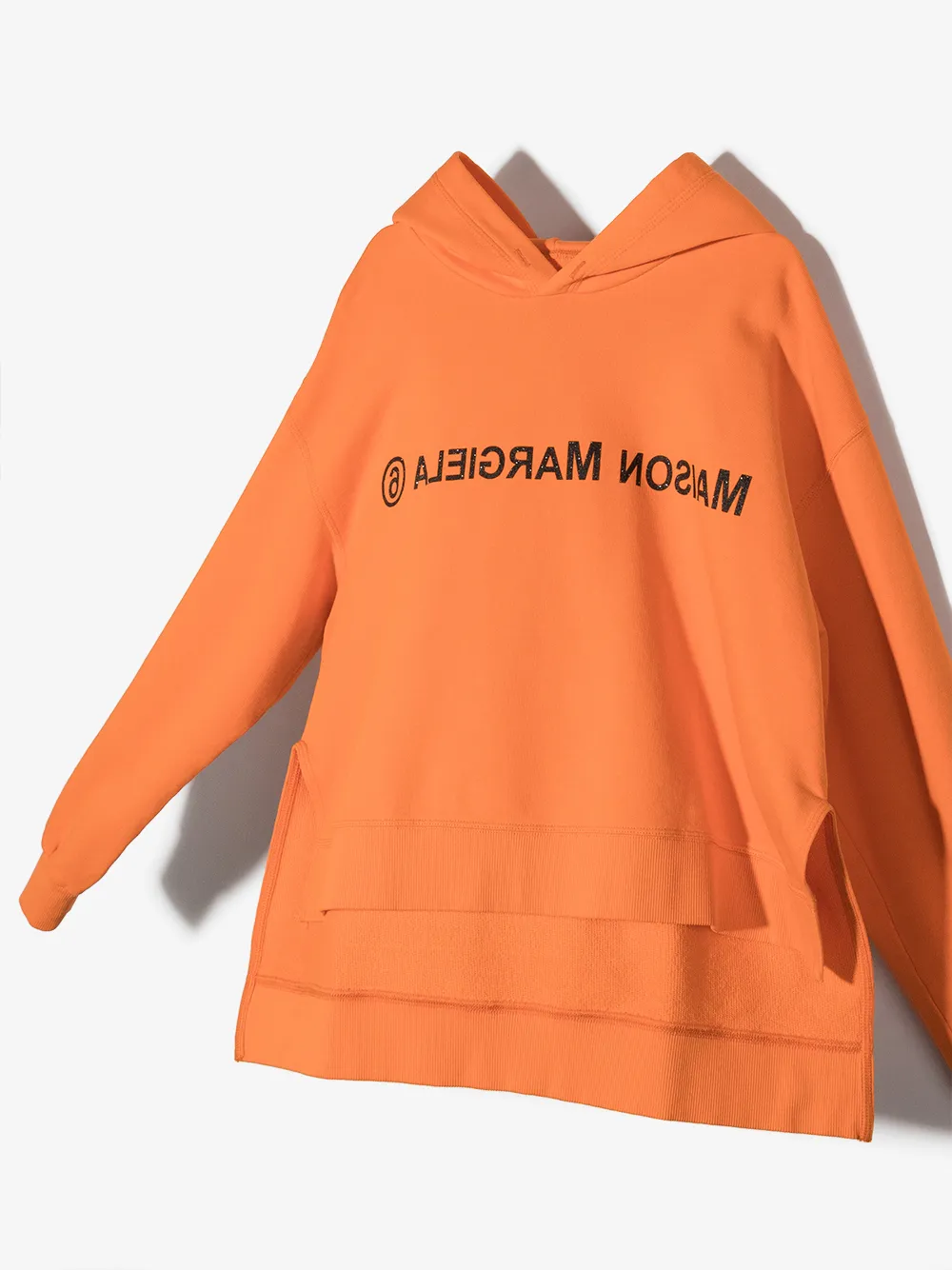 фото Mm6 maison margiela kids многослойное худи с логотипом