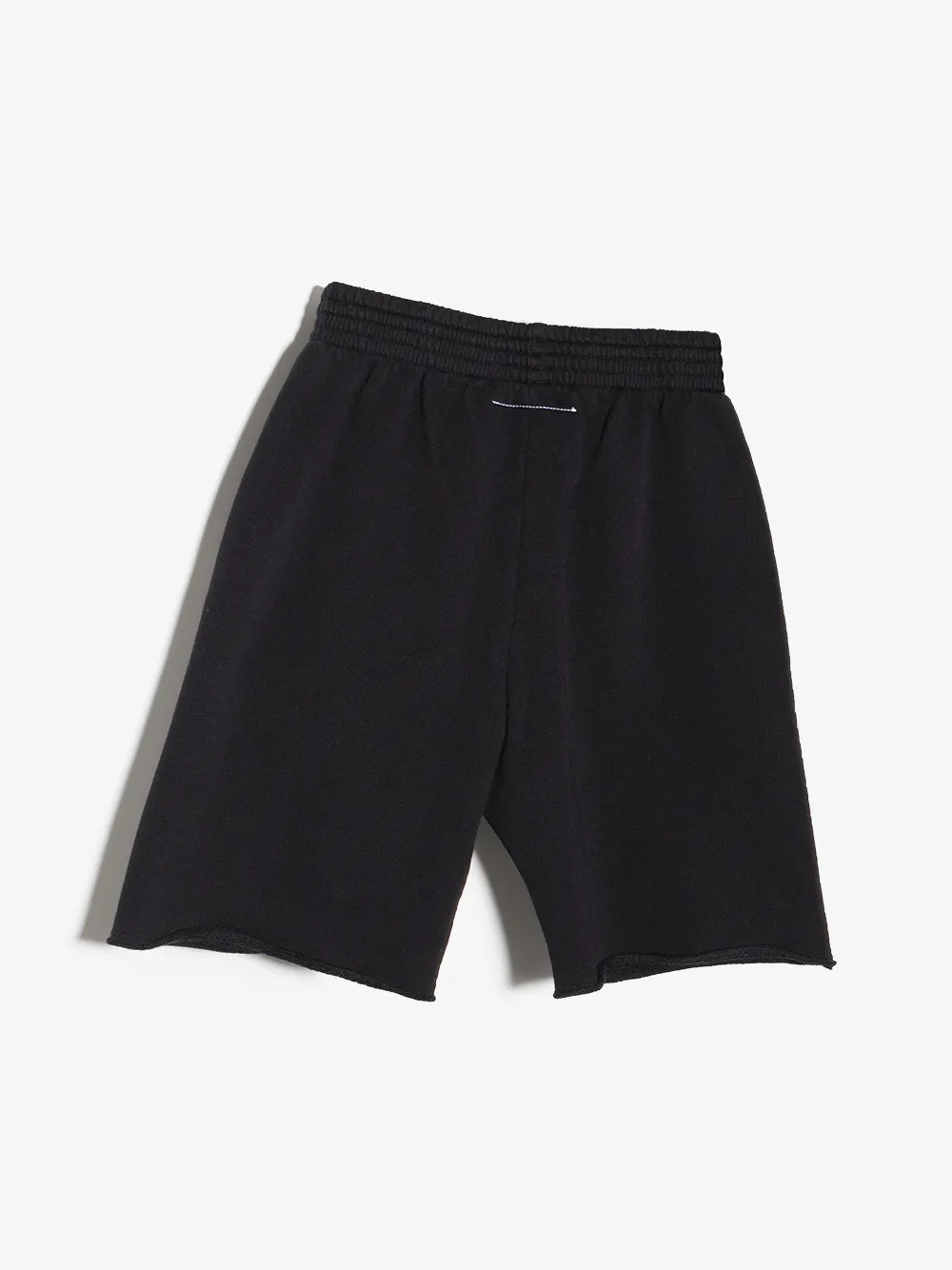 фото Mm6 maison margiela kids спортивные шорты с вышитым логотипом