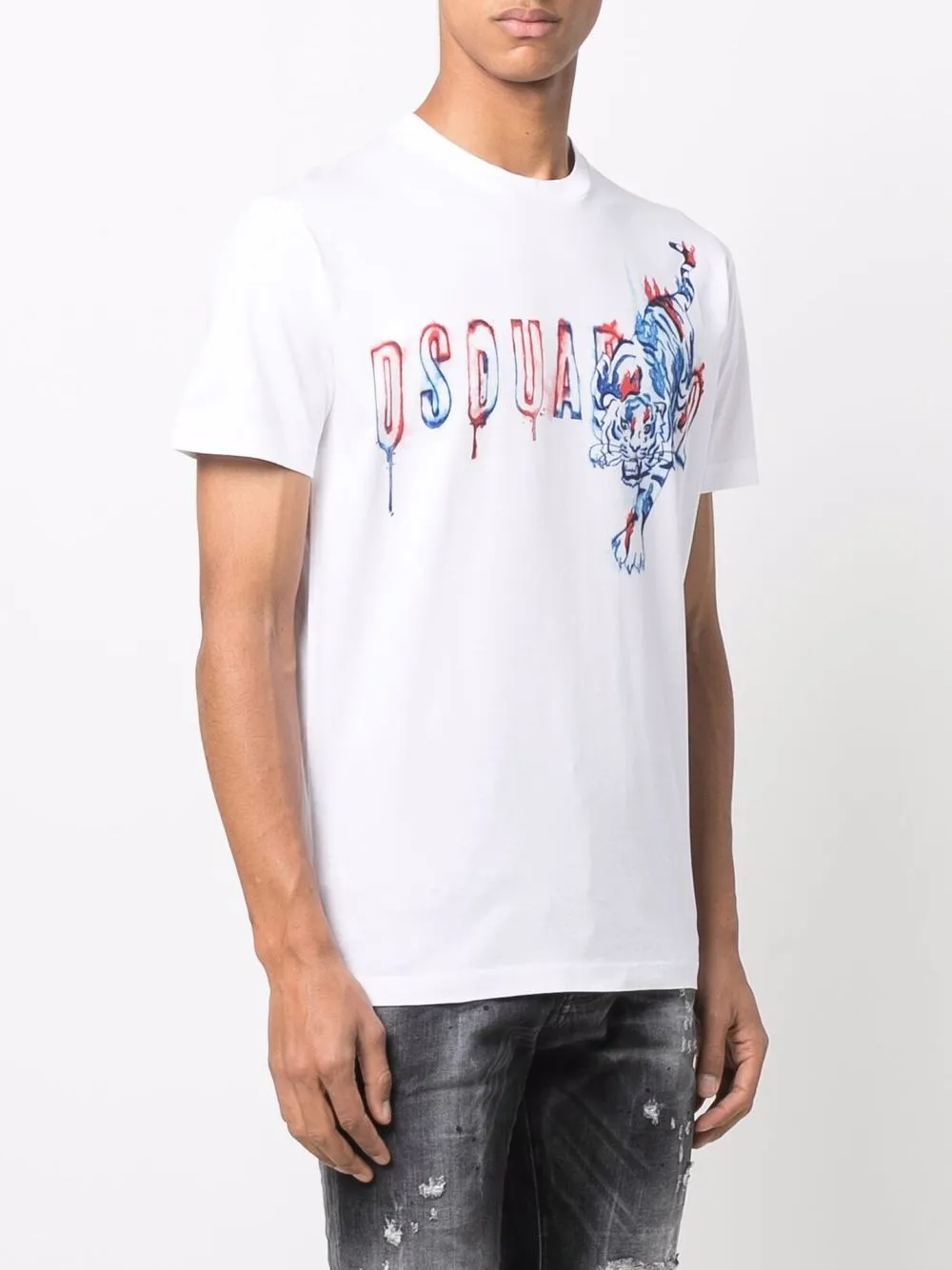 фото Dsquared2 футболка с логотипом