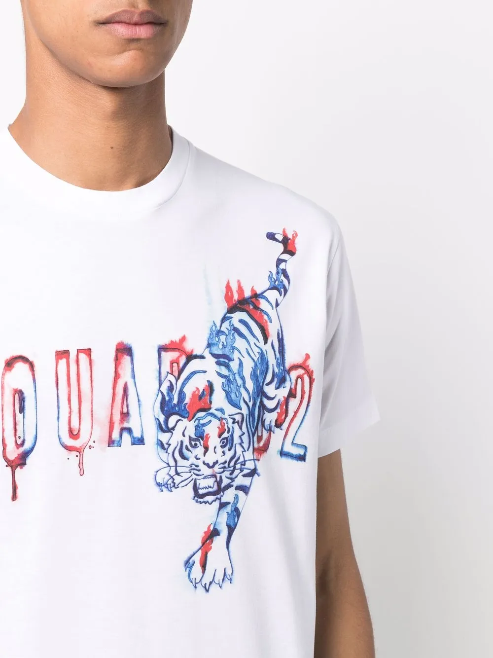 фото Dsquared2 футболка с логотипом