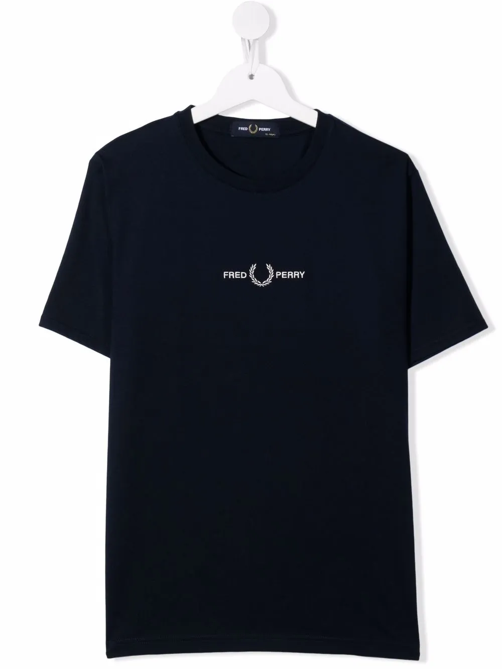 фото Fred perry kids футболка с вышитым логотипом