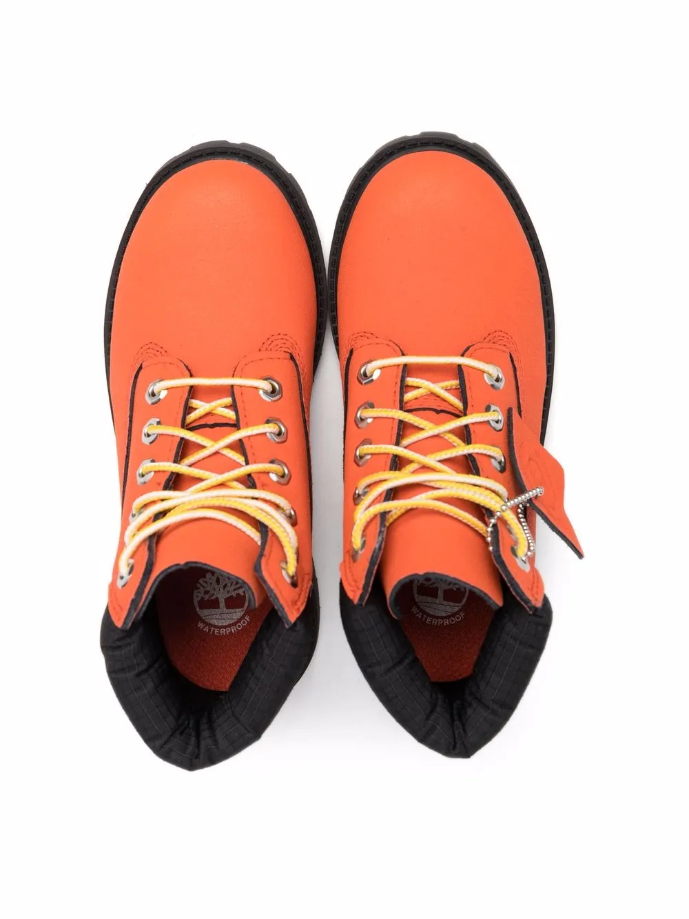 фото Timberland kids ботинки на шнуровке