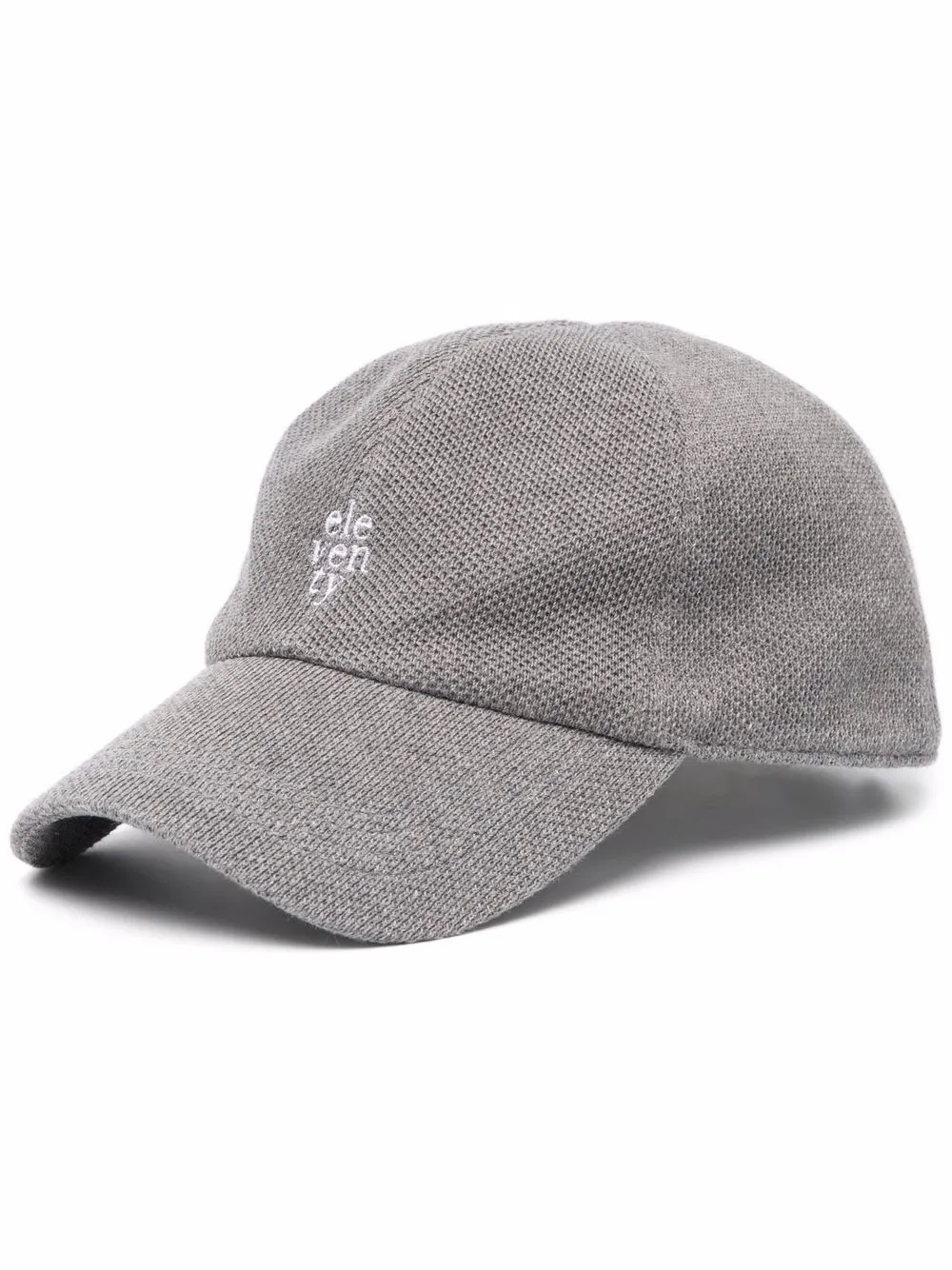 Eleventy logo-print cap - Grey