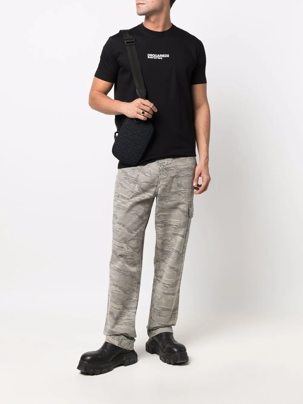 фото Dsquared2 футболка с логотипом
