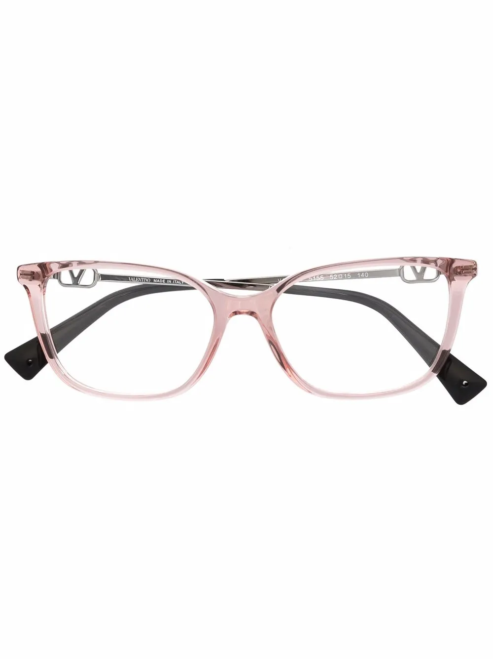 фото Valentino eyewear солнцезащитные очки в квадратной оправе с логотипом