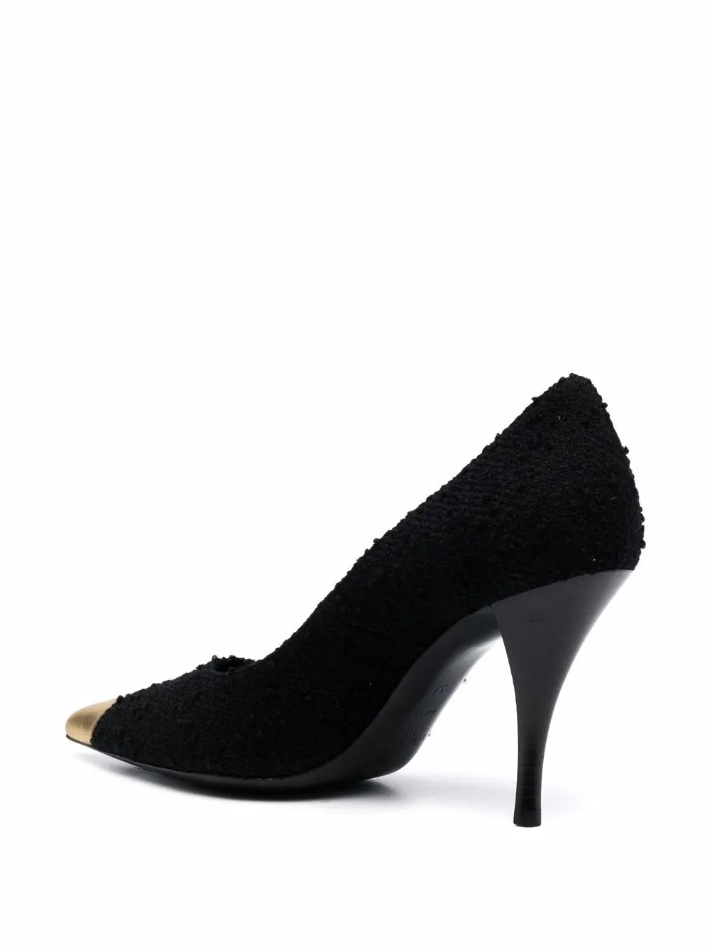 фото Saint laurent твидовые туфли-лодочки