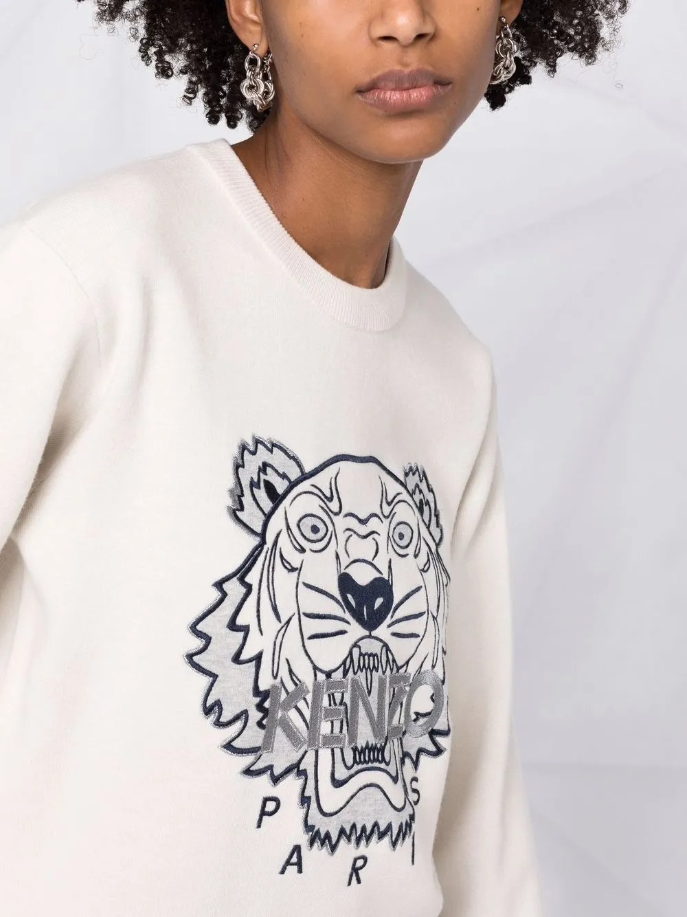 фото Kenzo толстовка с вышивкой