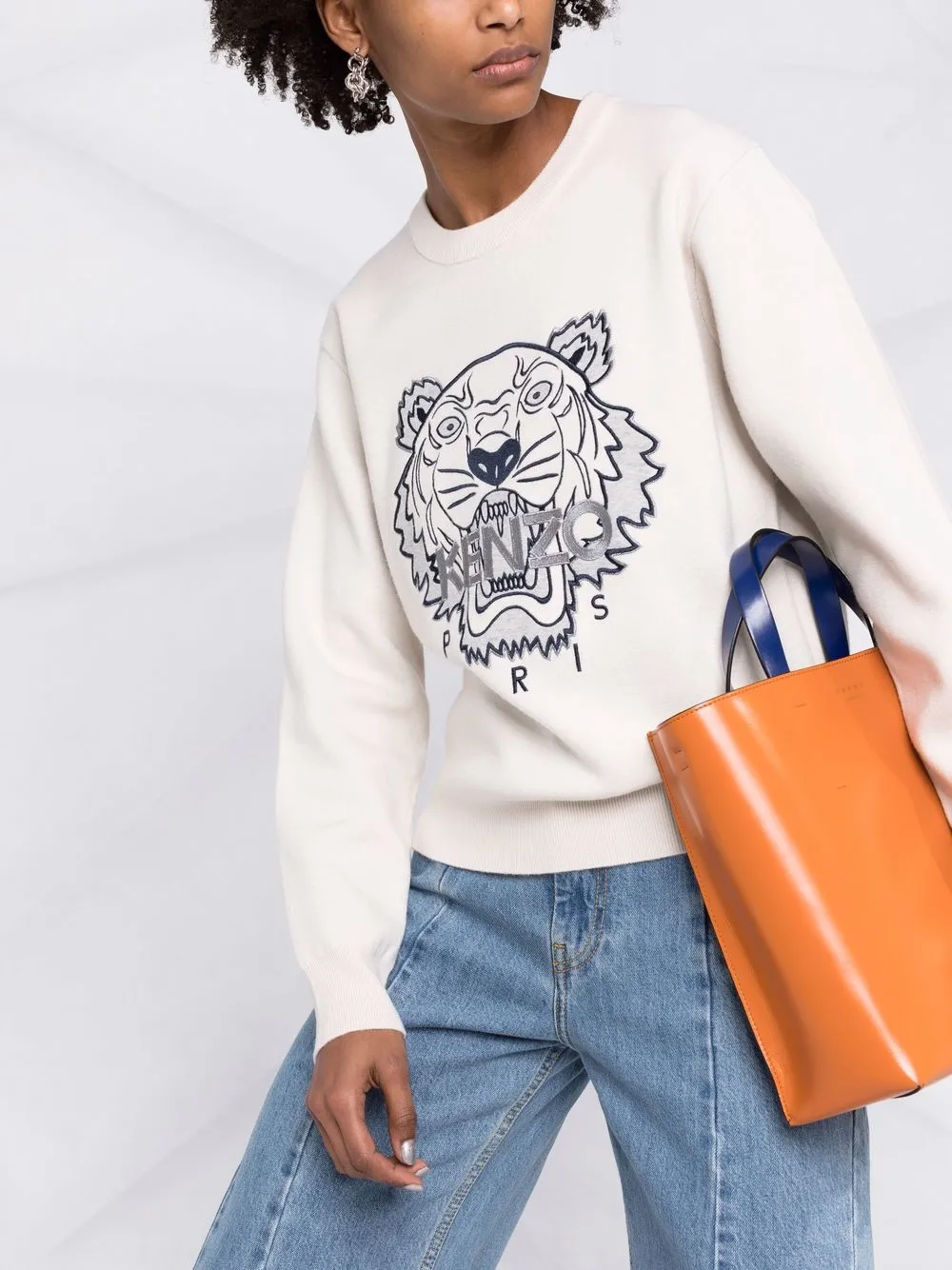 фото Kenzo толстовка с вышивкой