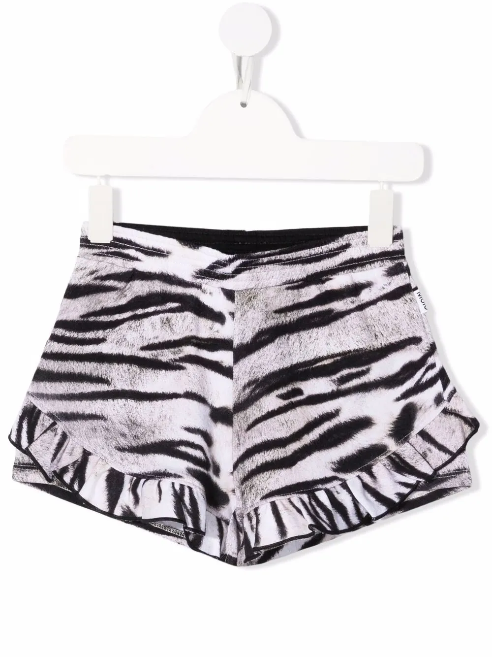 Molo Amma animal print shorts - White