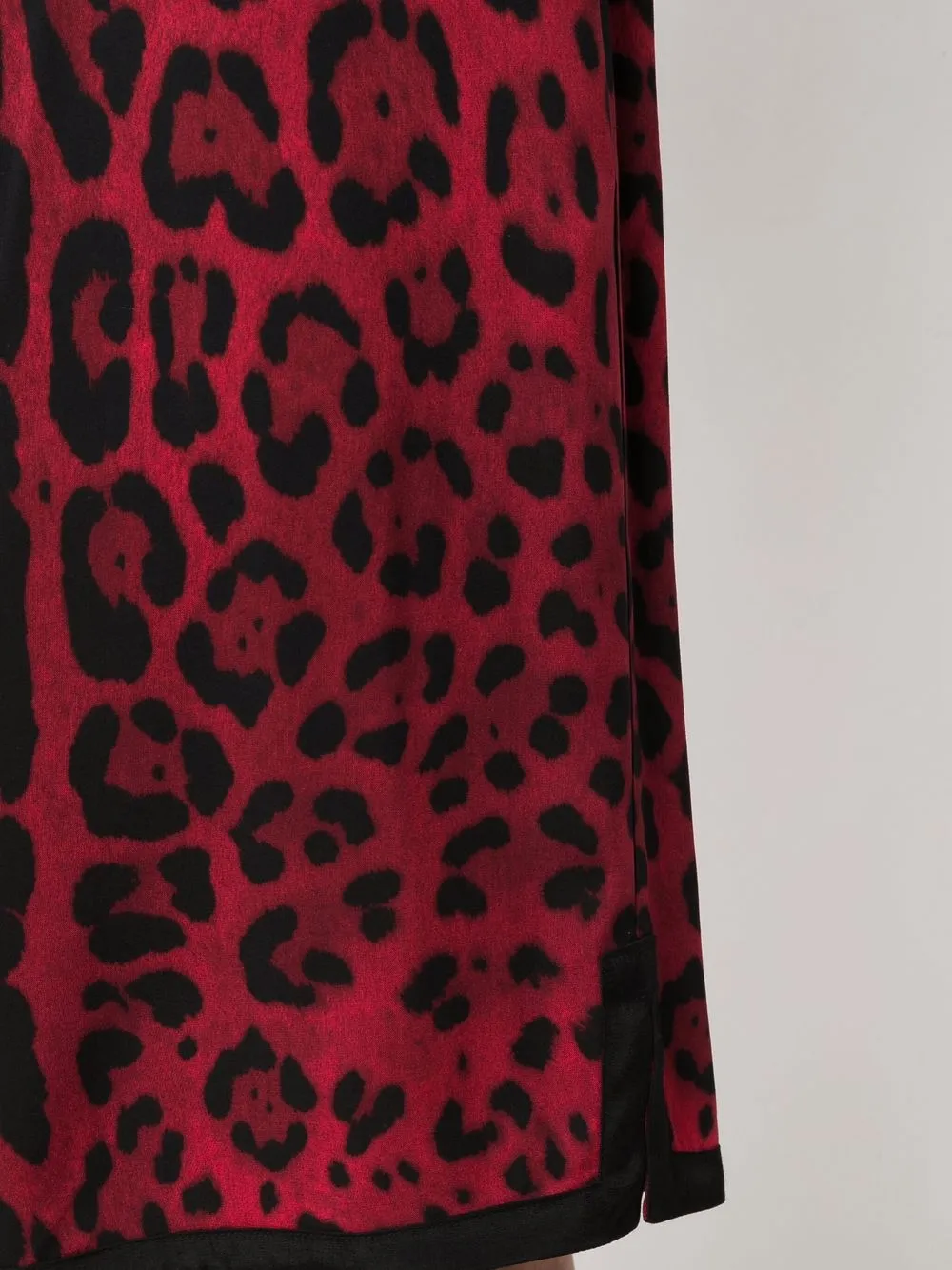 фото Dolce & gabbana шорты с леопардовым принтом