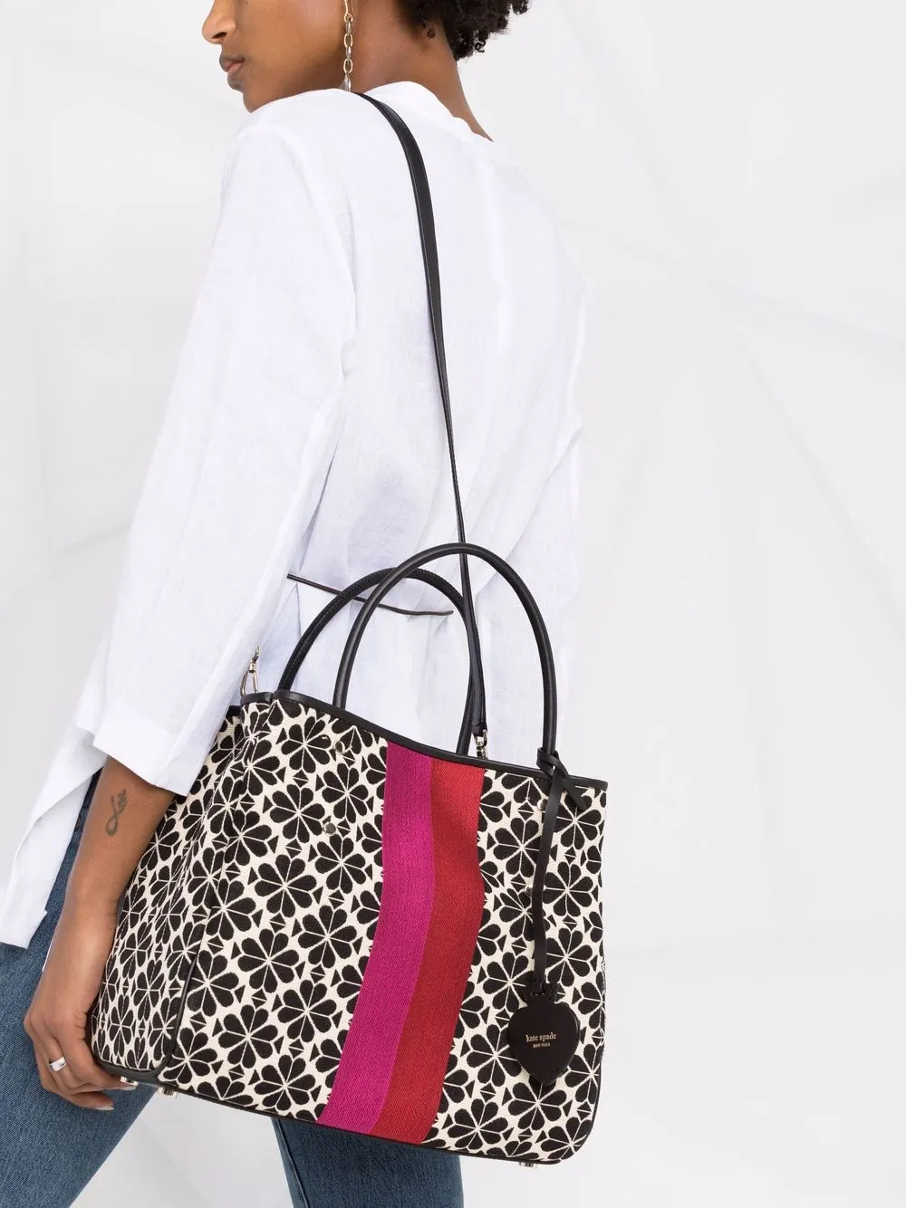 фото Kate spade жаккардовая сумка-тоут