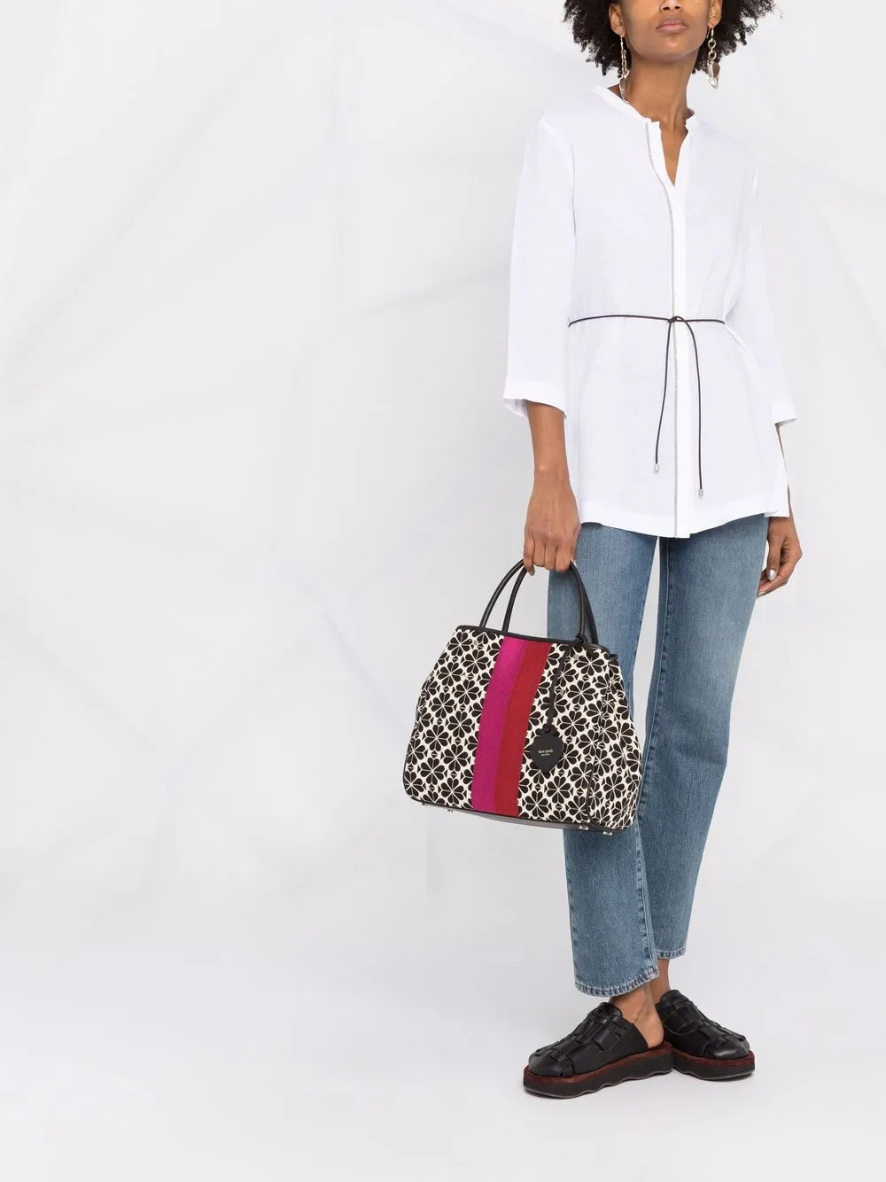 фото Kate spade жаккардовая сумка-тоут
