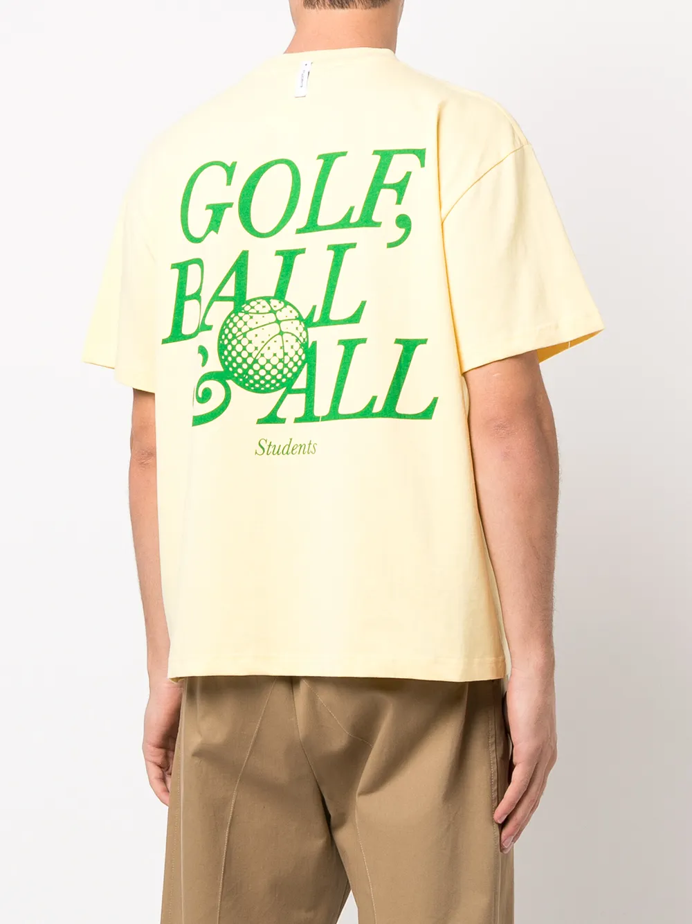 фото Students футболка с принтом golf ball & all