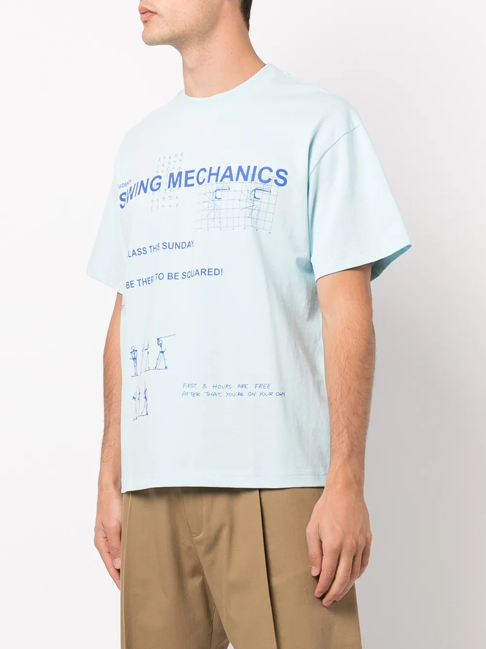 фото Students футболка с принтом swing mechanics