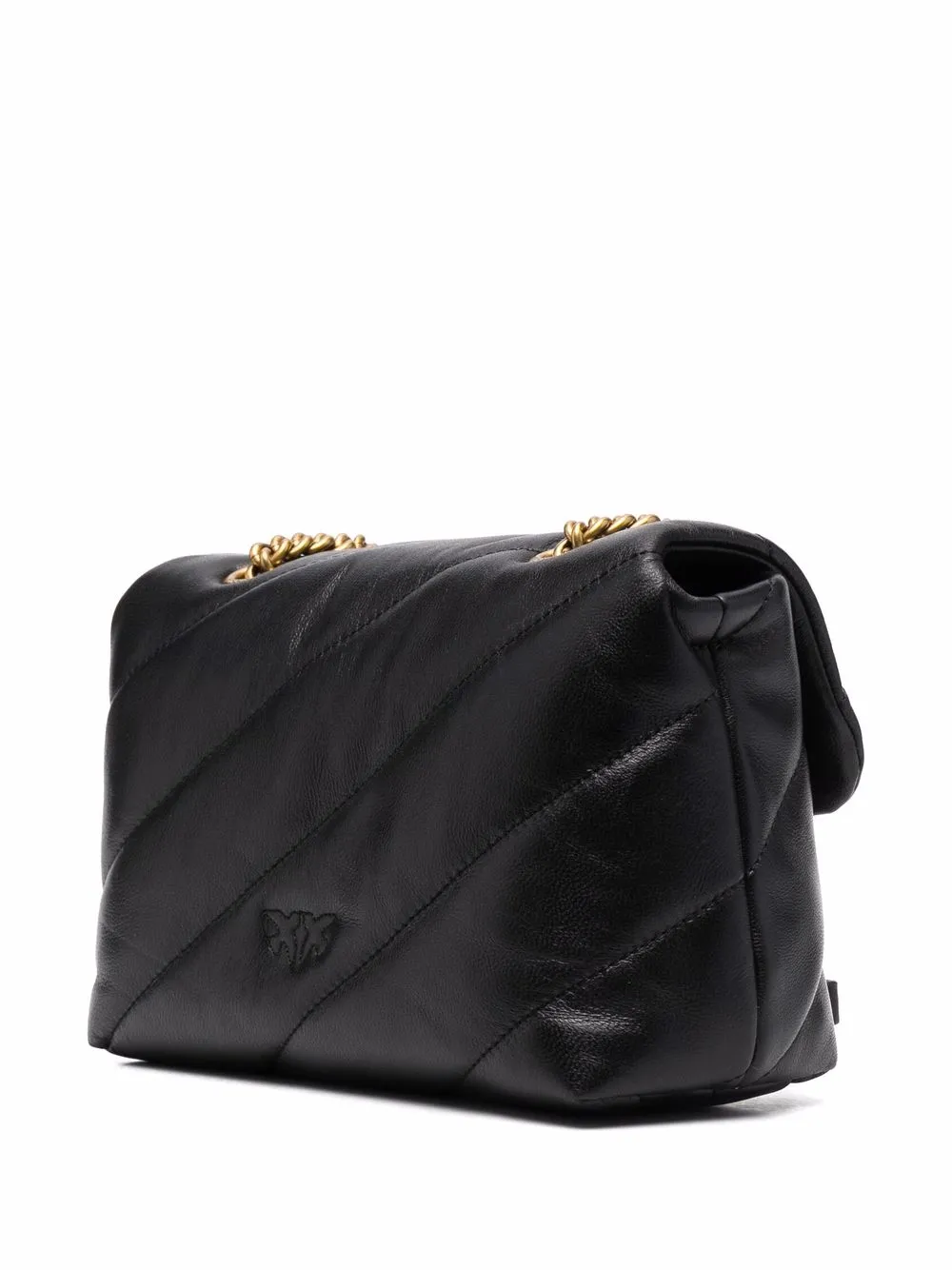 фото Pinko стеганая сумка через плечо love с логотипом