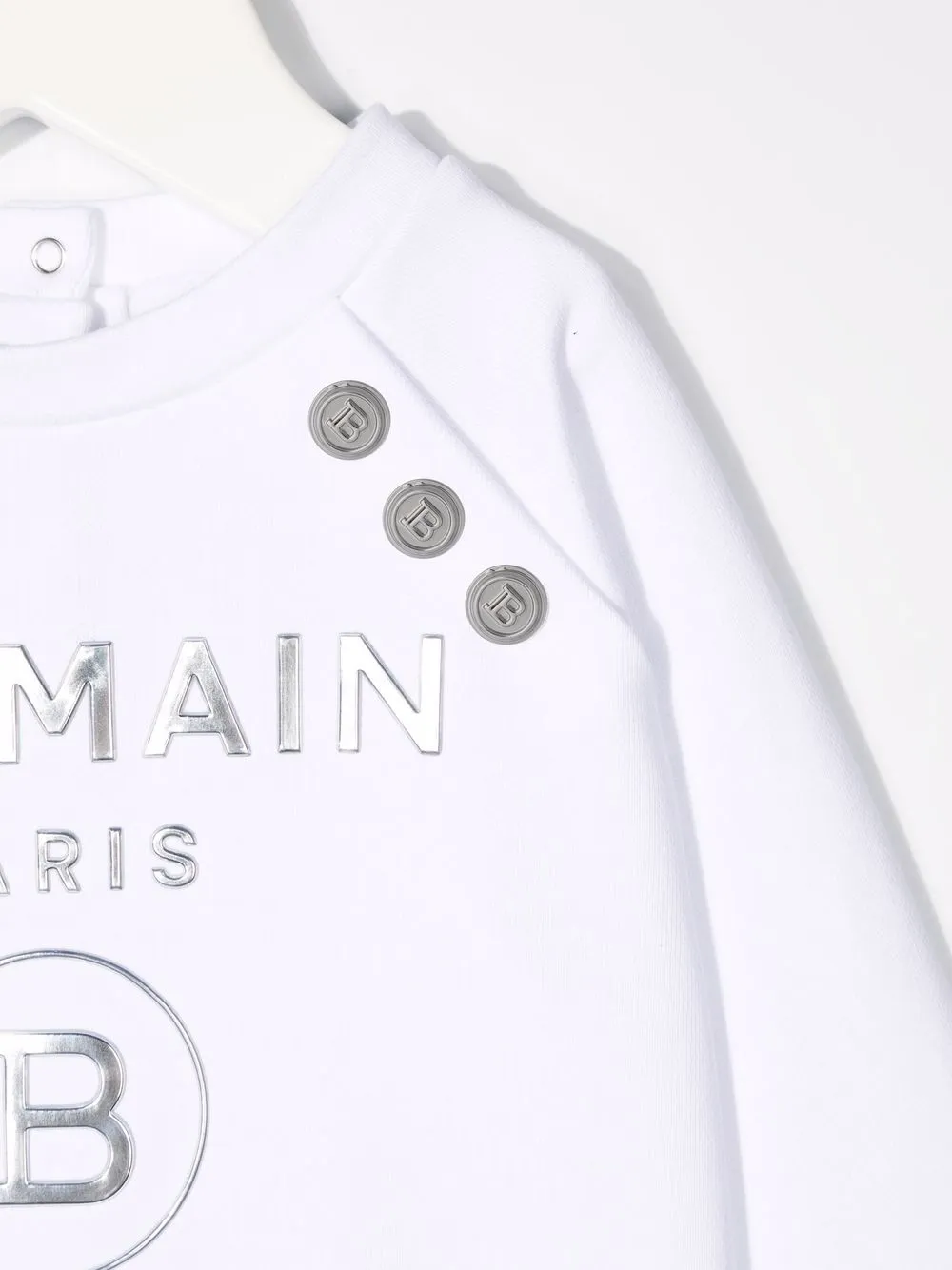 фото Balmain kids толстовка с логотипом