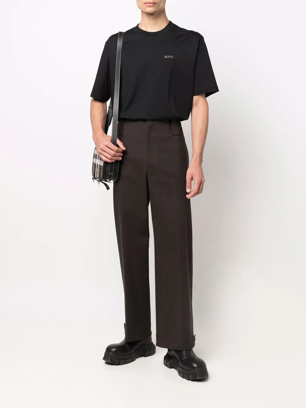 фото Burberry футболка с логотипом