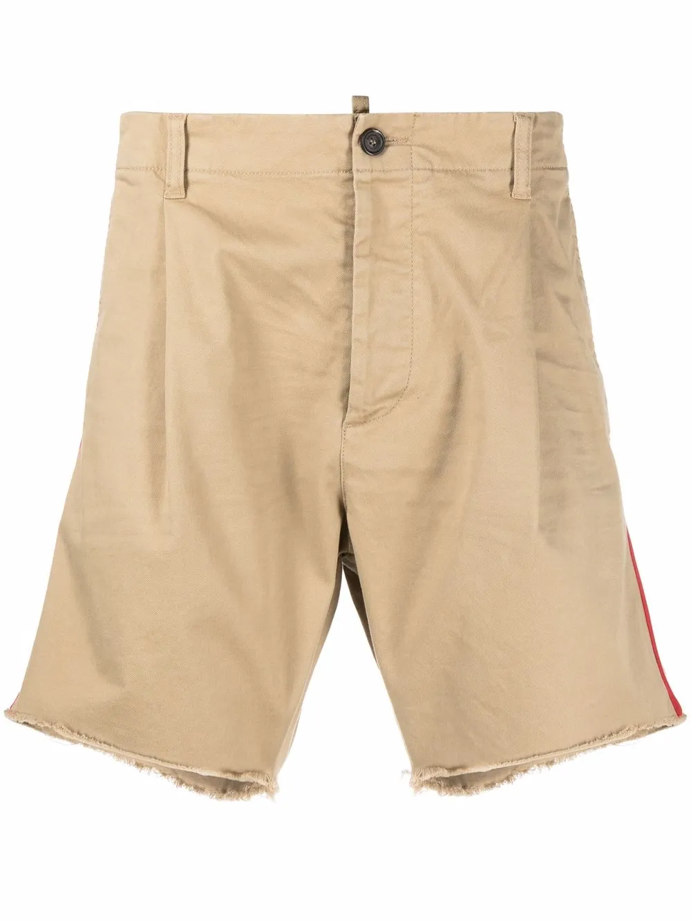 Dsquared2 bermudas con ribete de logo - Neutro