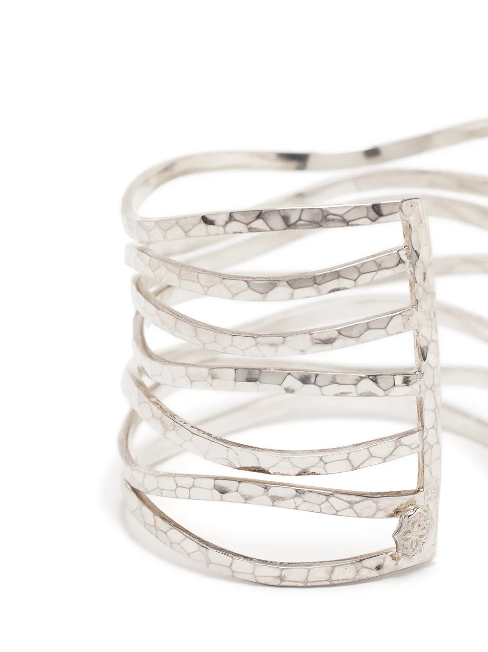 фото Dower and hall браслет-кафф nomad undulating