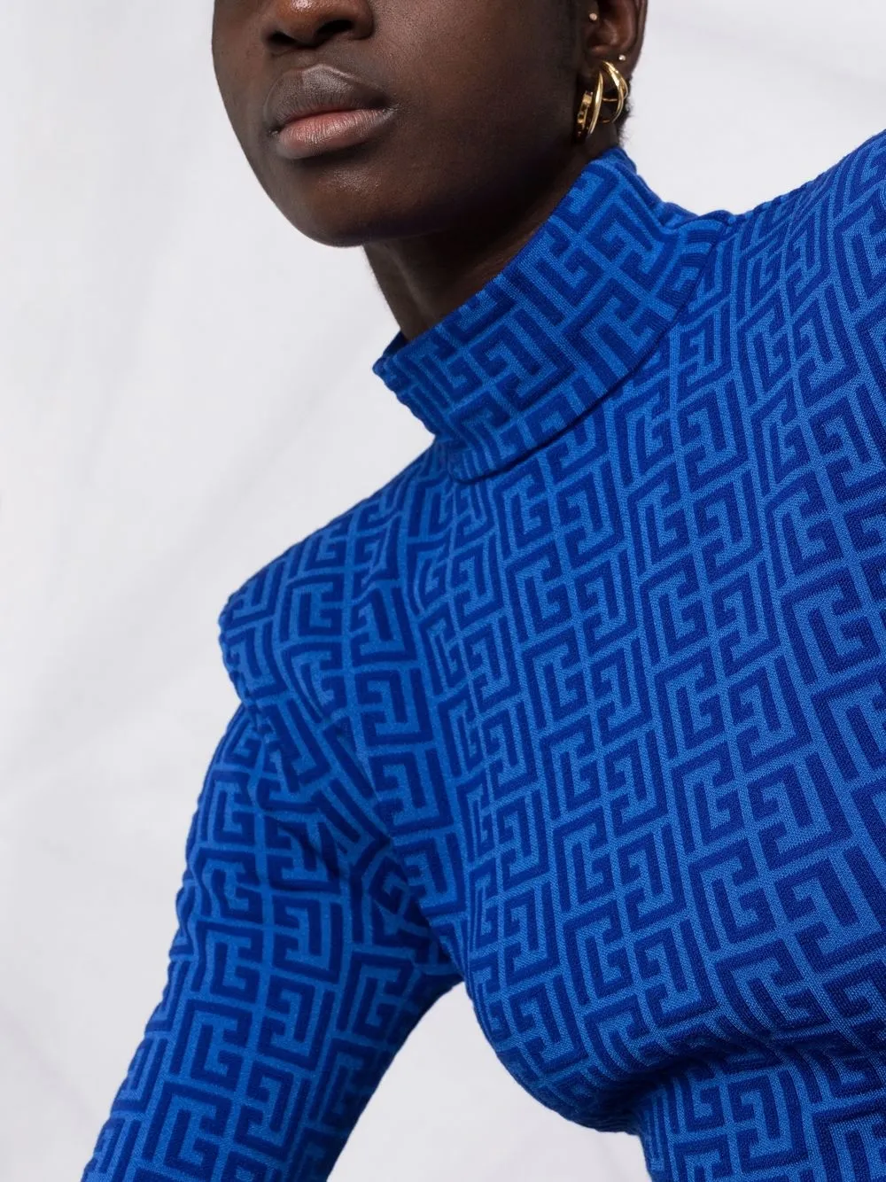 фото Balmain топ с монограммой