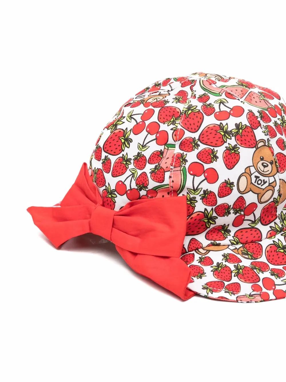 фото Moschino kids шляпа с принтом