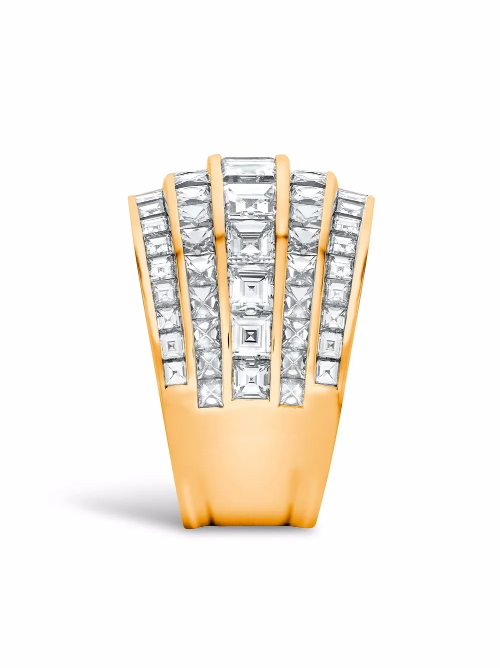 фото Pragnell кольцо из розового золота manhattan с бриллиантами