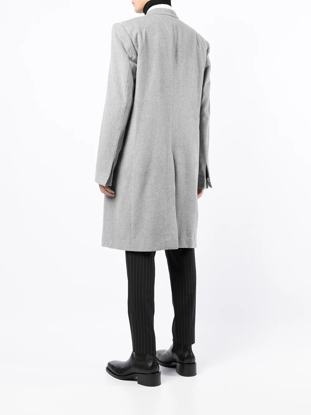 фото Givenchy однобортное шерстяное пальто