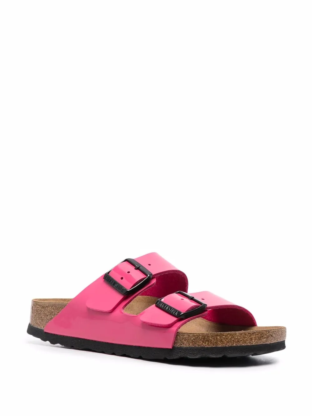 фото Birkenstock лакированные сандалии