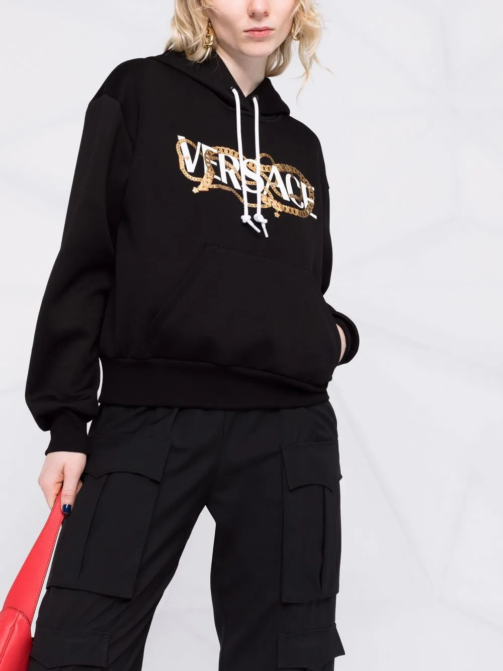 фото Versace худи с логотипом