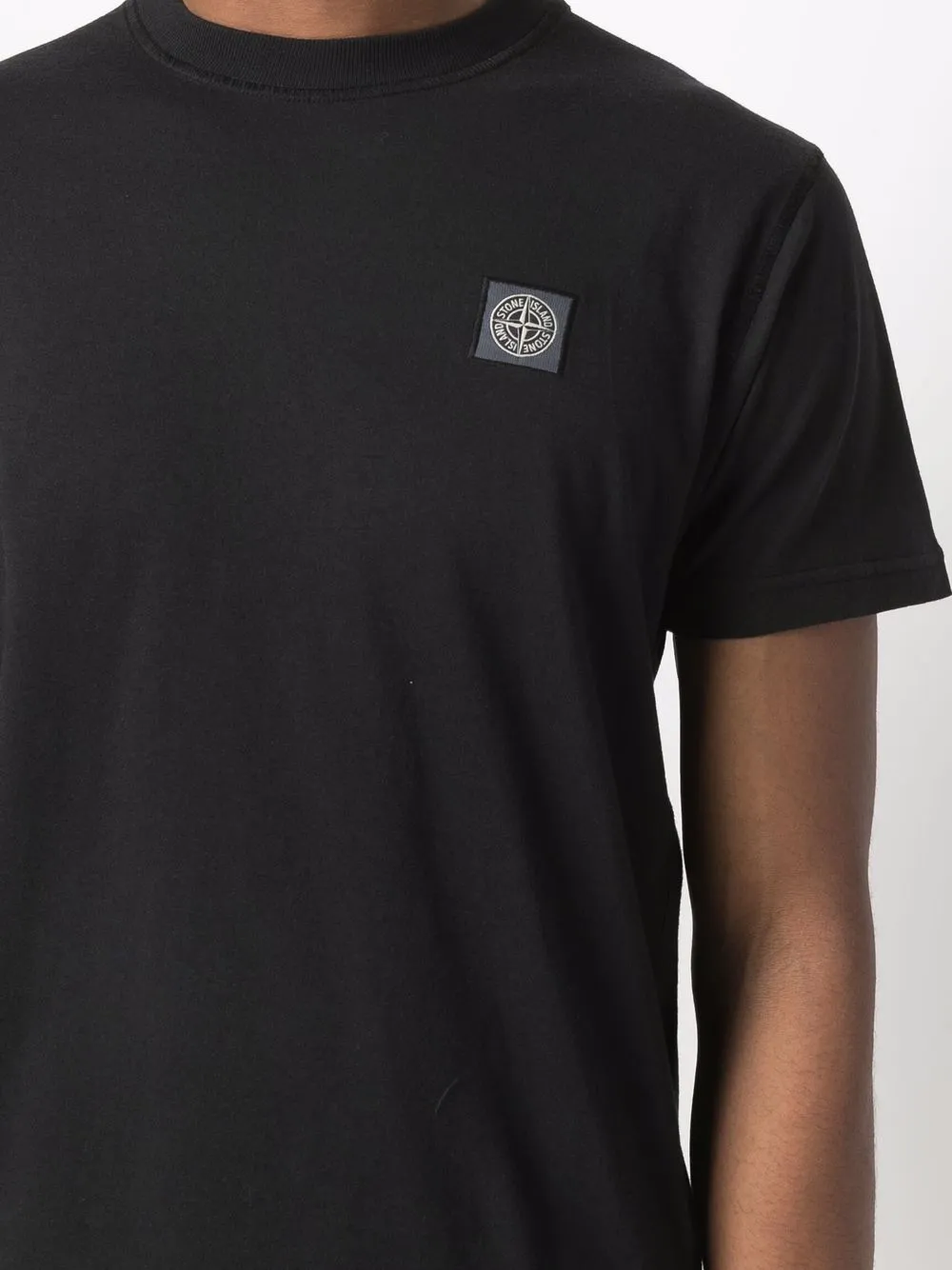 фото Stone island футболка с нашивкой-логотипом