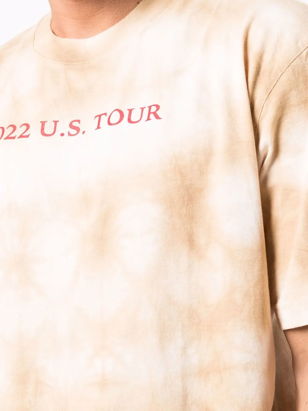 фото Diesel футболка с принтом тай-дай