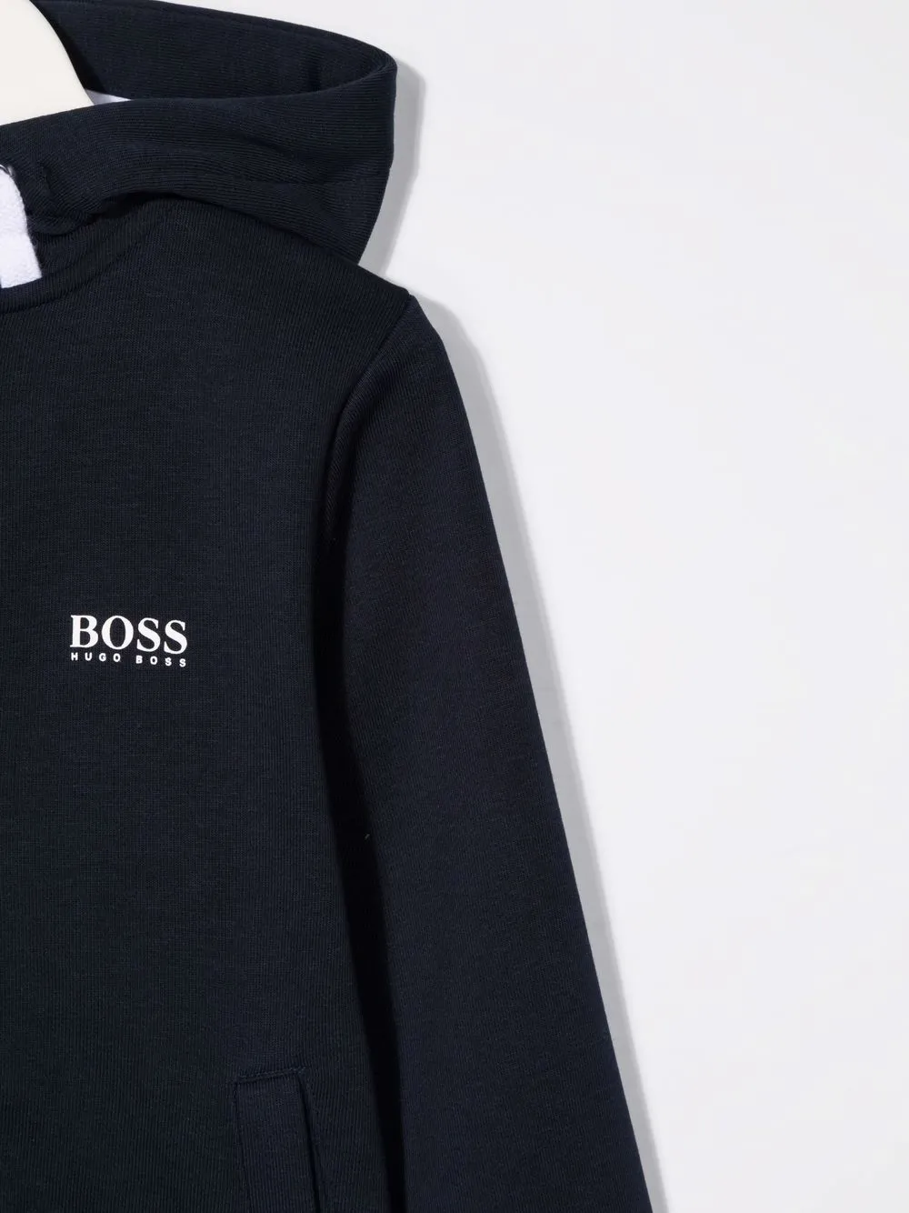 фото Boss kidswear худи на молнии с логотипом