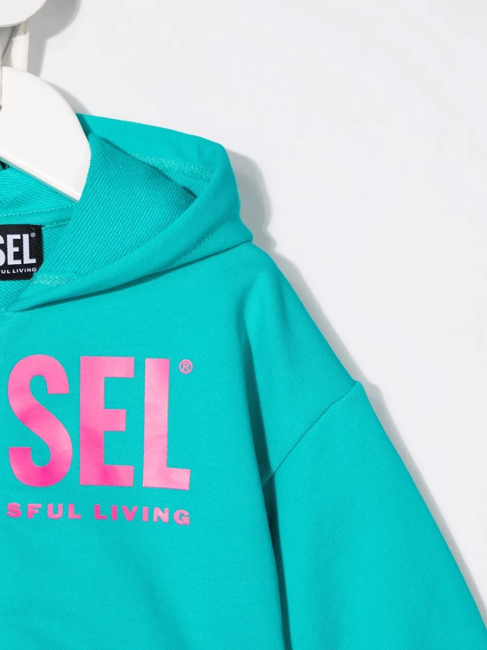 фото Diesel kids худи на молнии с логотипом