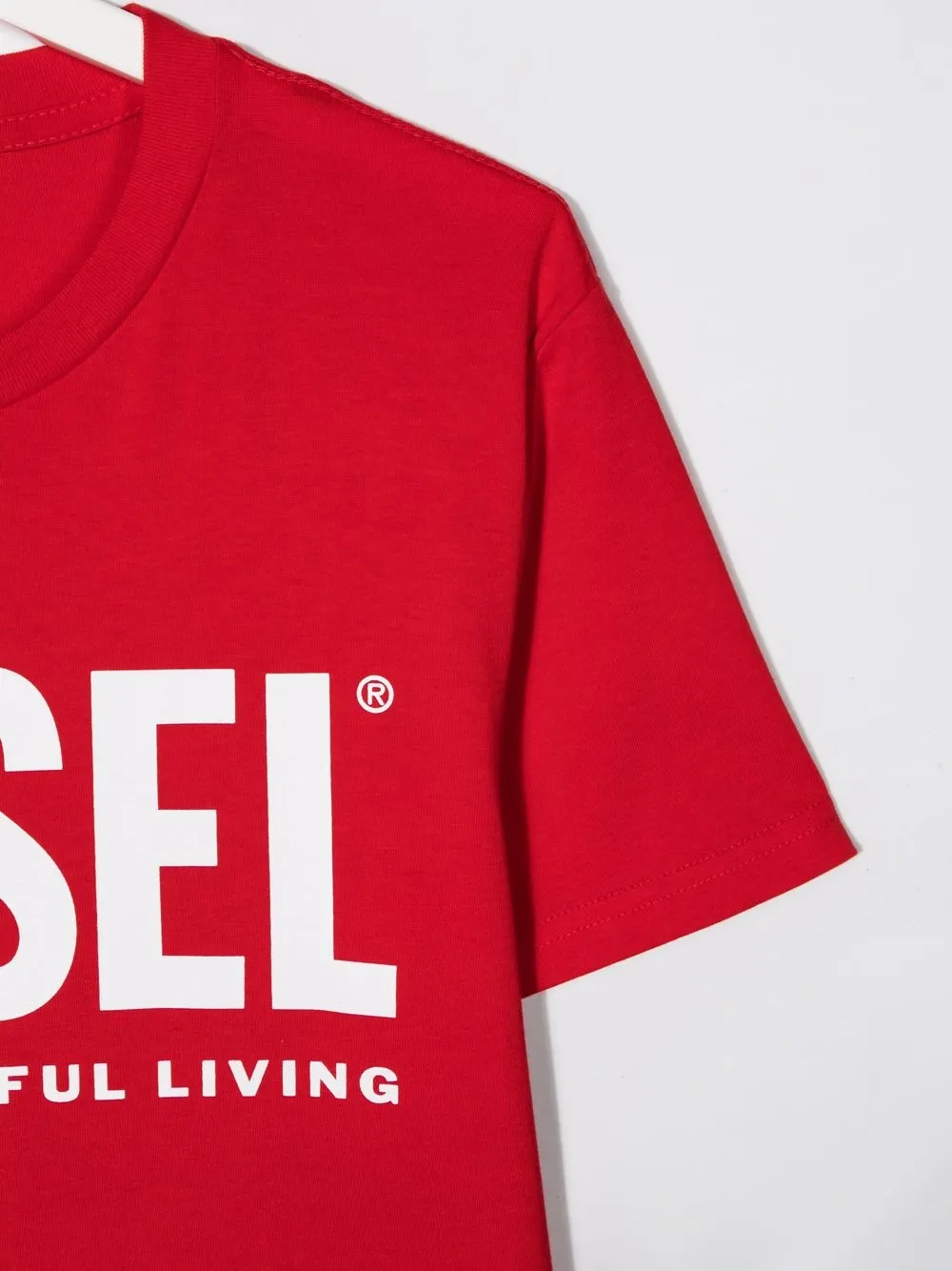 фото Diesel kids футболка с логотипом