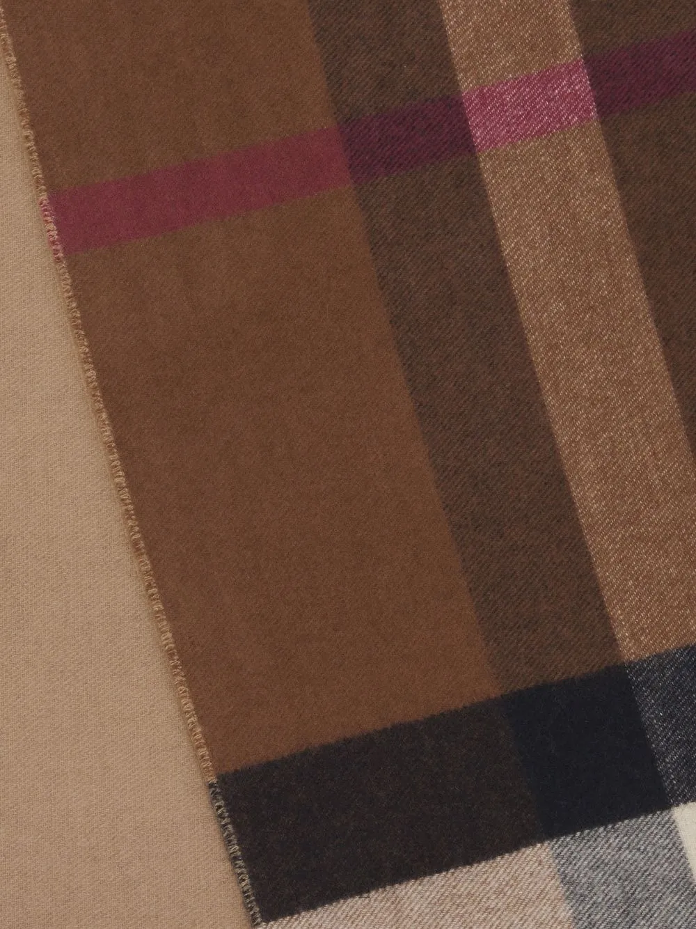 фото Burberry кашемировый шарф в клетку