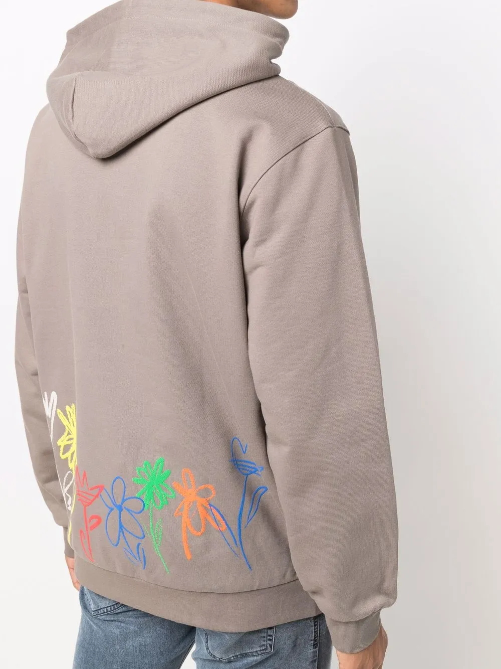 фото Adidas худи adicolor с графичным принтом