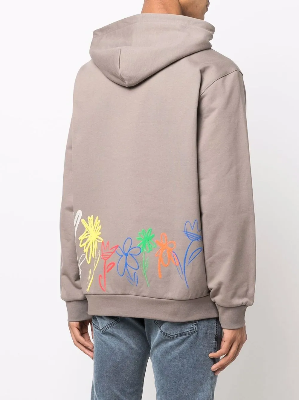 фото Adidas худи adicolor с графичным принтом