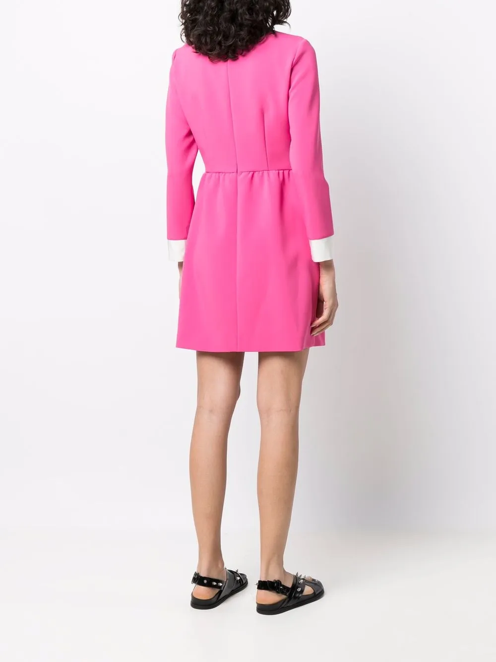 фото Red valentino платье с воротником-шарфом