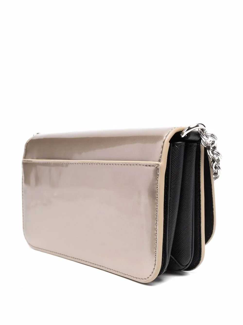 фото Furla сумка с эффектом металлик
