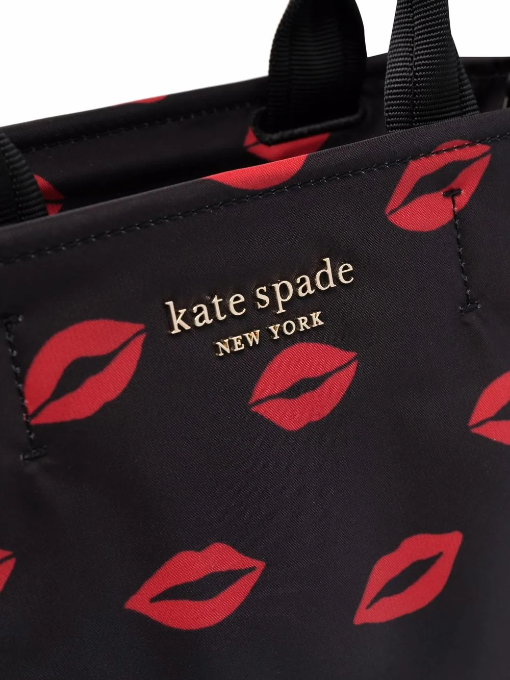 фото Kate spade маленькая сумка-тоут с принтом