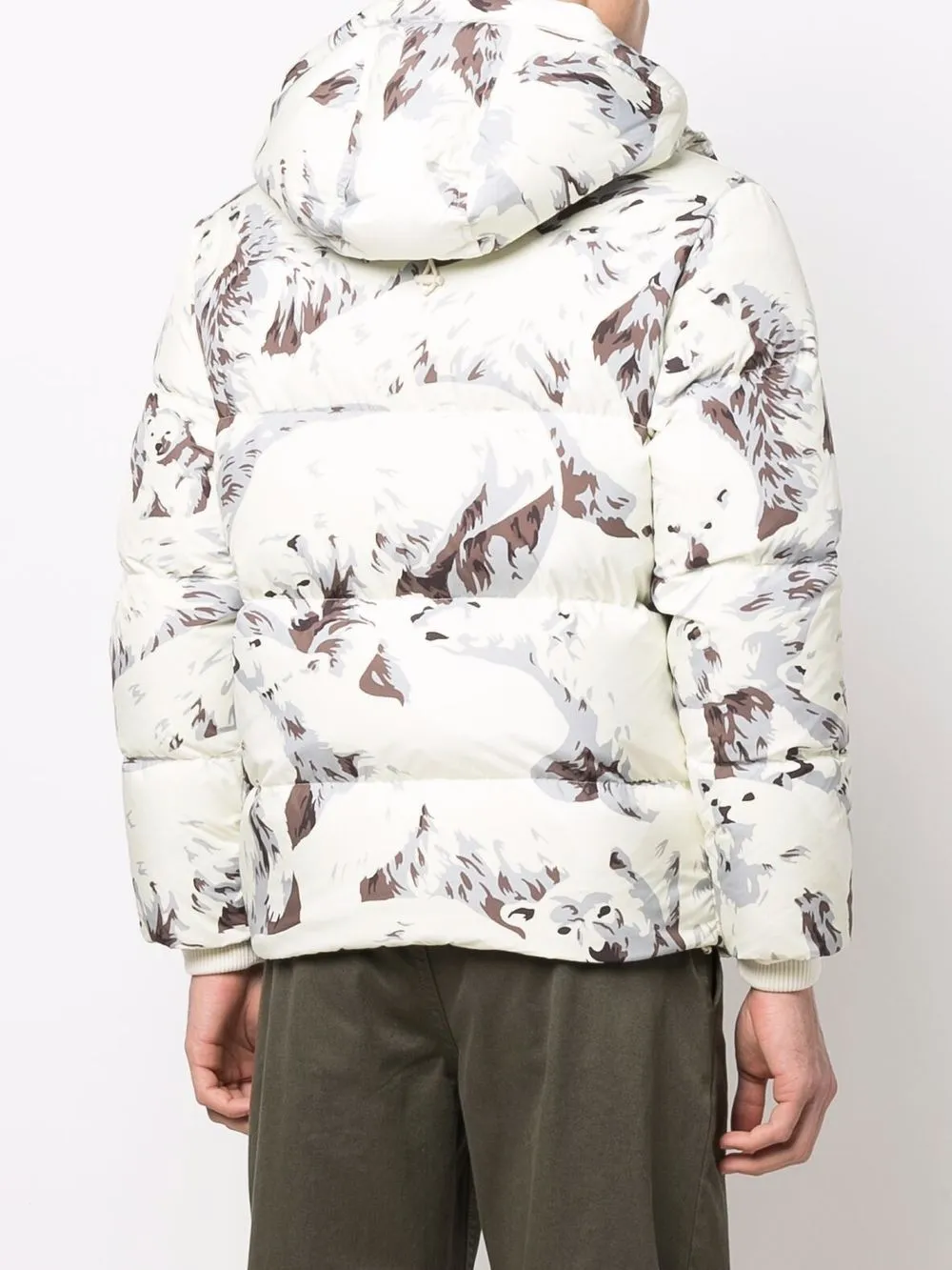 фото Kenzo пуховик с капюшоном