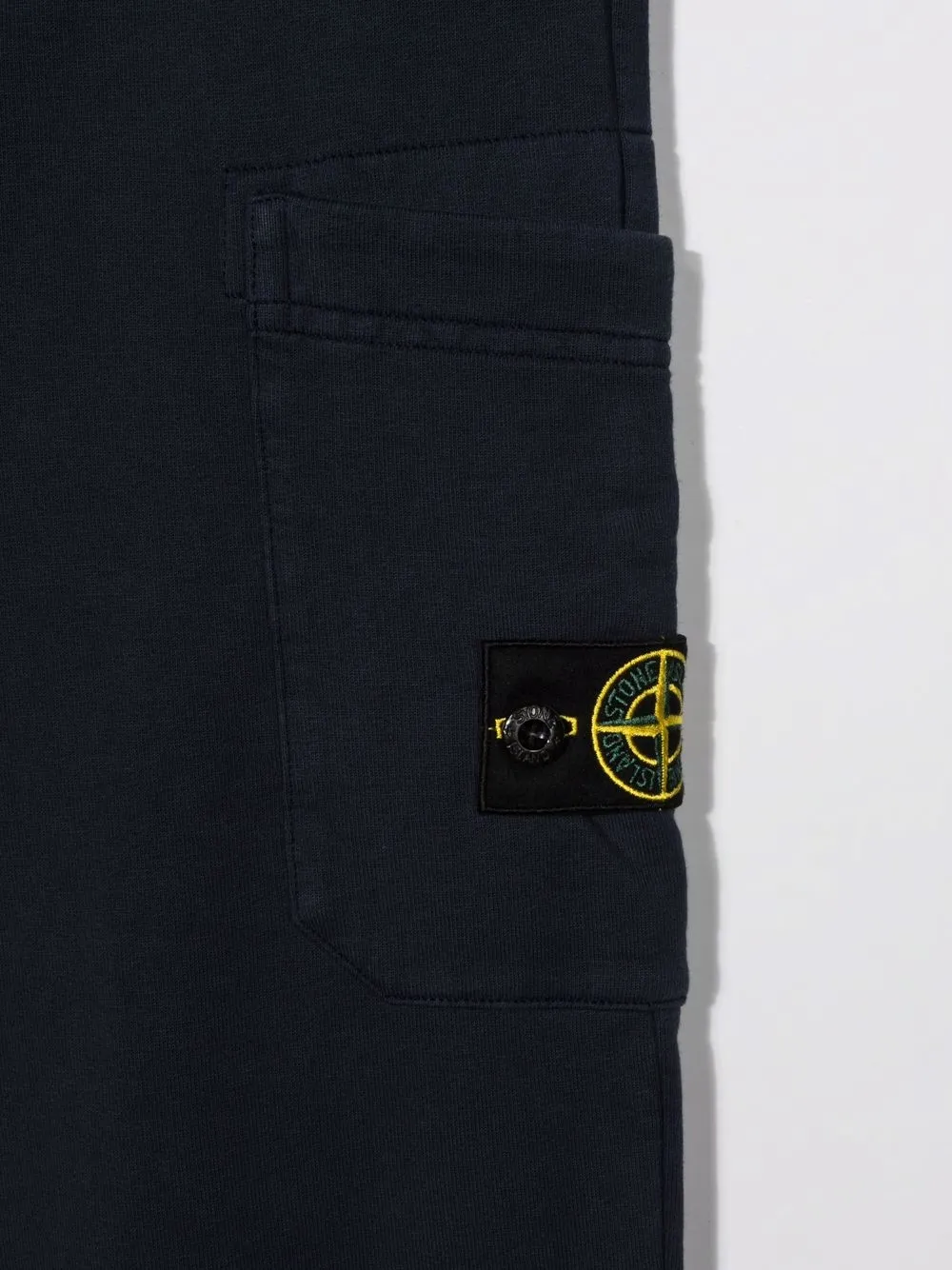 фото Stone island junior брюки с нашивкой-логотипом