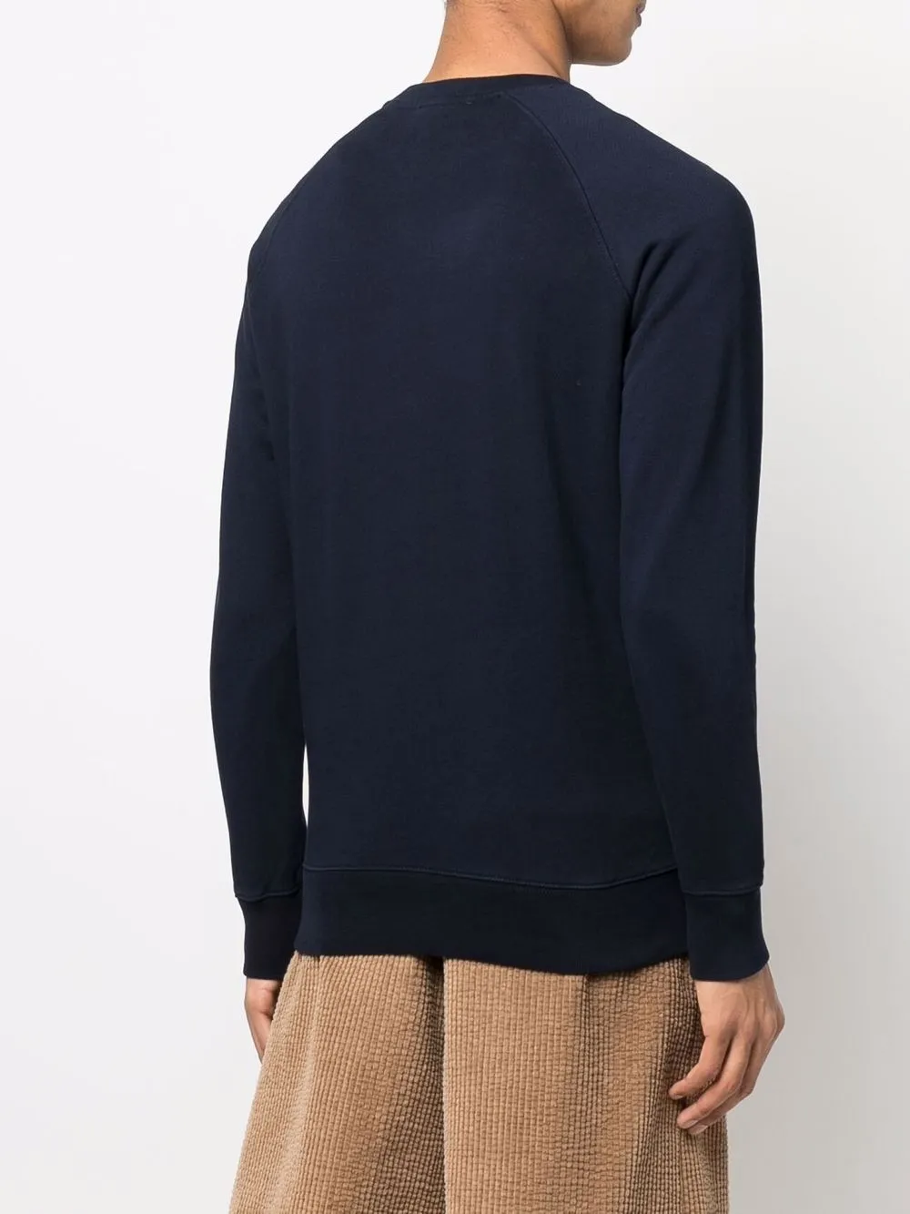 фото Maison kitsuné толстовка с нашивкой-логотипом