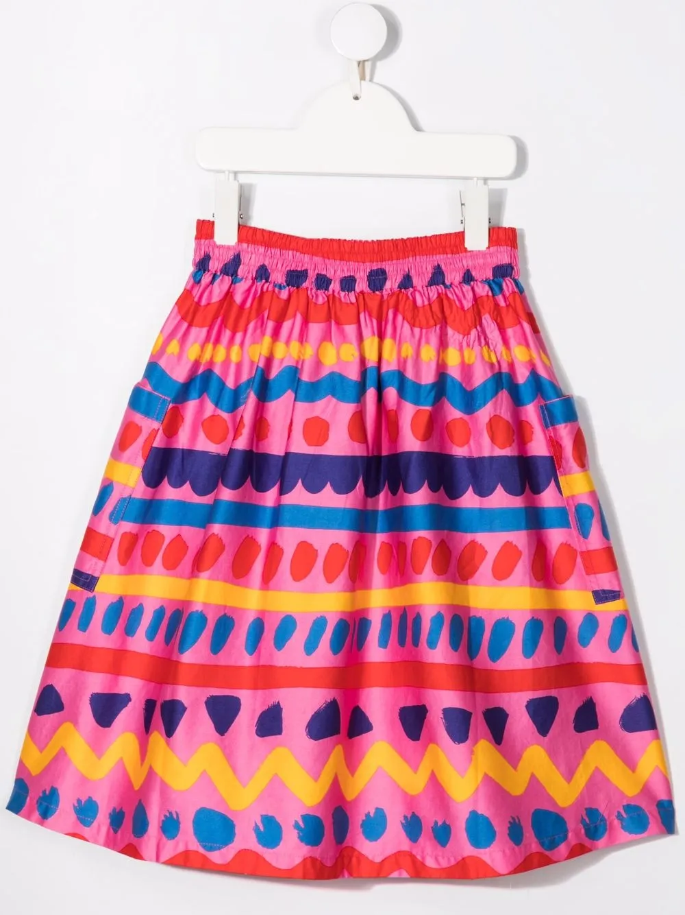 фото Stella mccartney kids юбка из органического хлопка с принтом