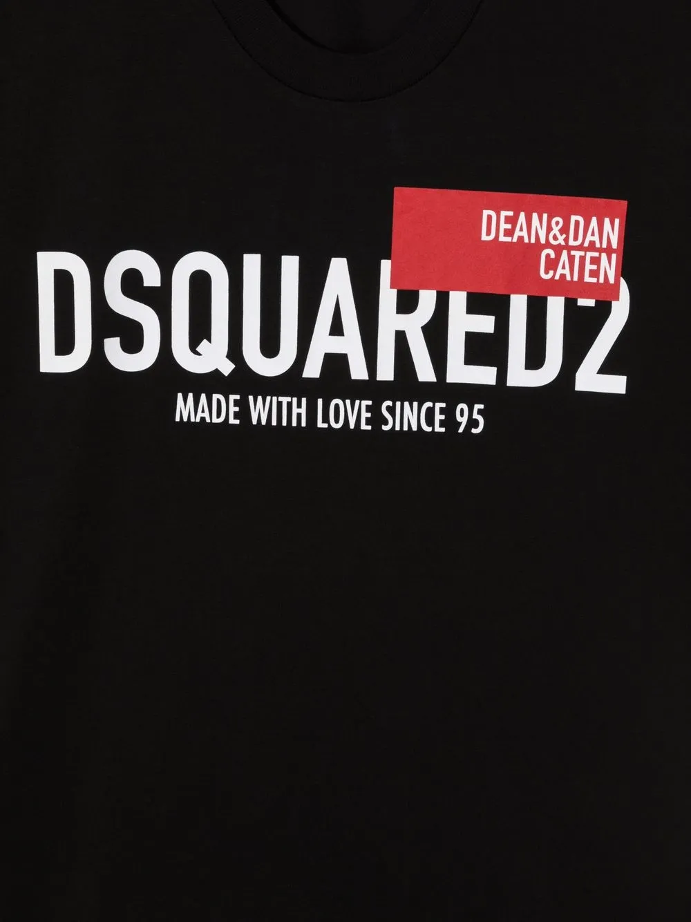 фото Dsquared2 kids футболка с логотипом