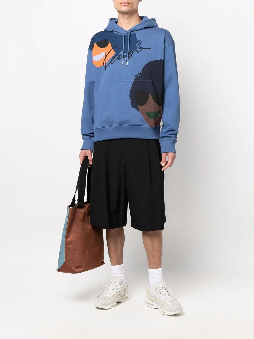фото Kenzo худи с логотипом