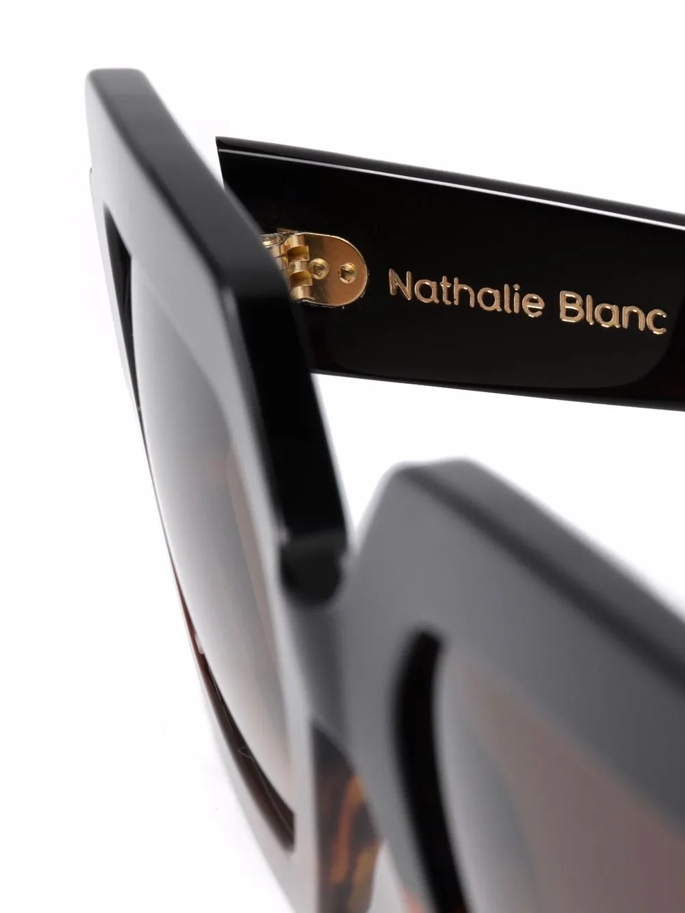 фото Nathalie blanc paris солнцезащитные очки lydie в массивной оправе