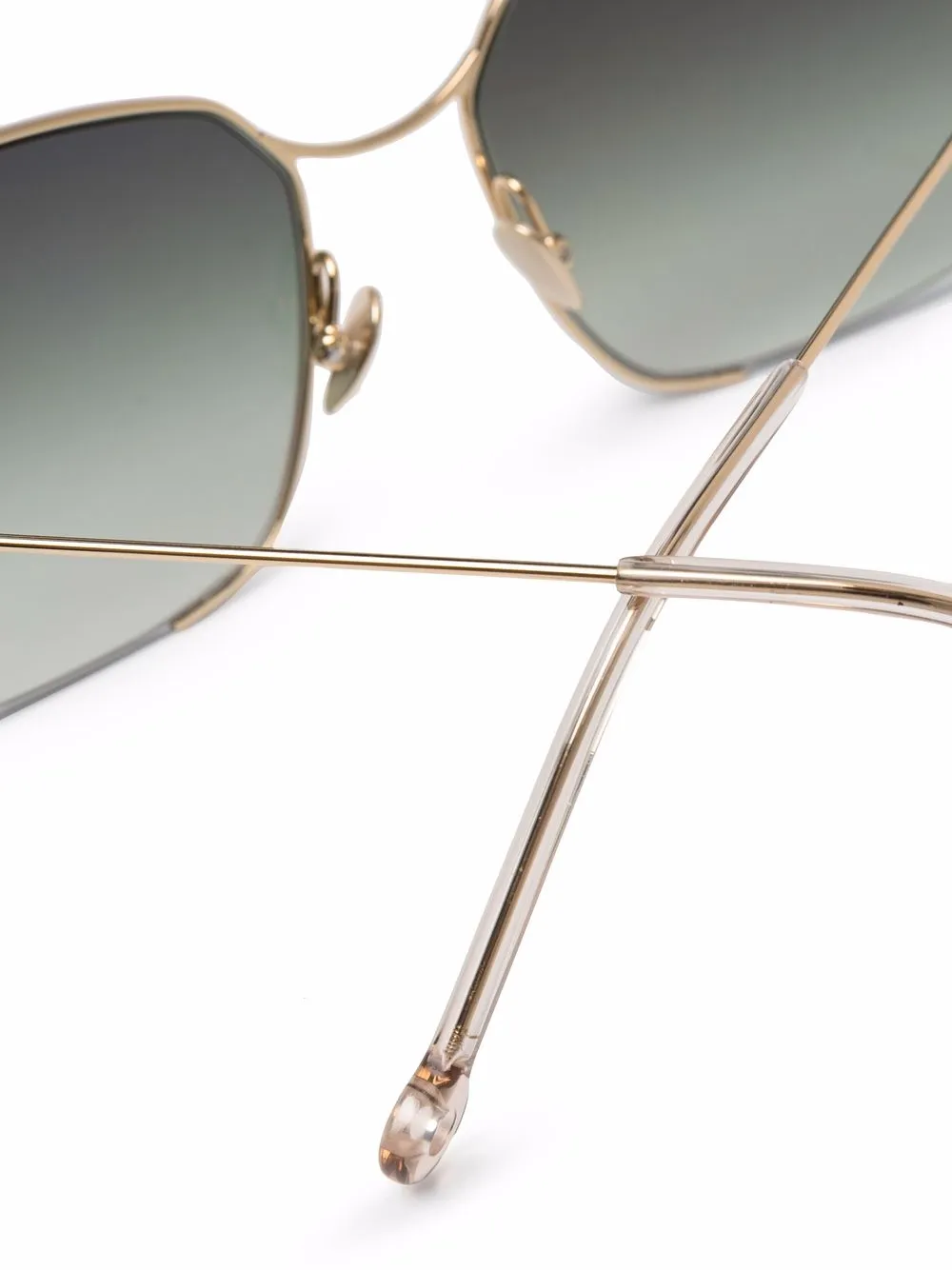 фото Nathalie blanc paris солнцезащитные очки в массивной оправе